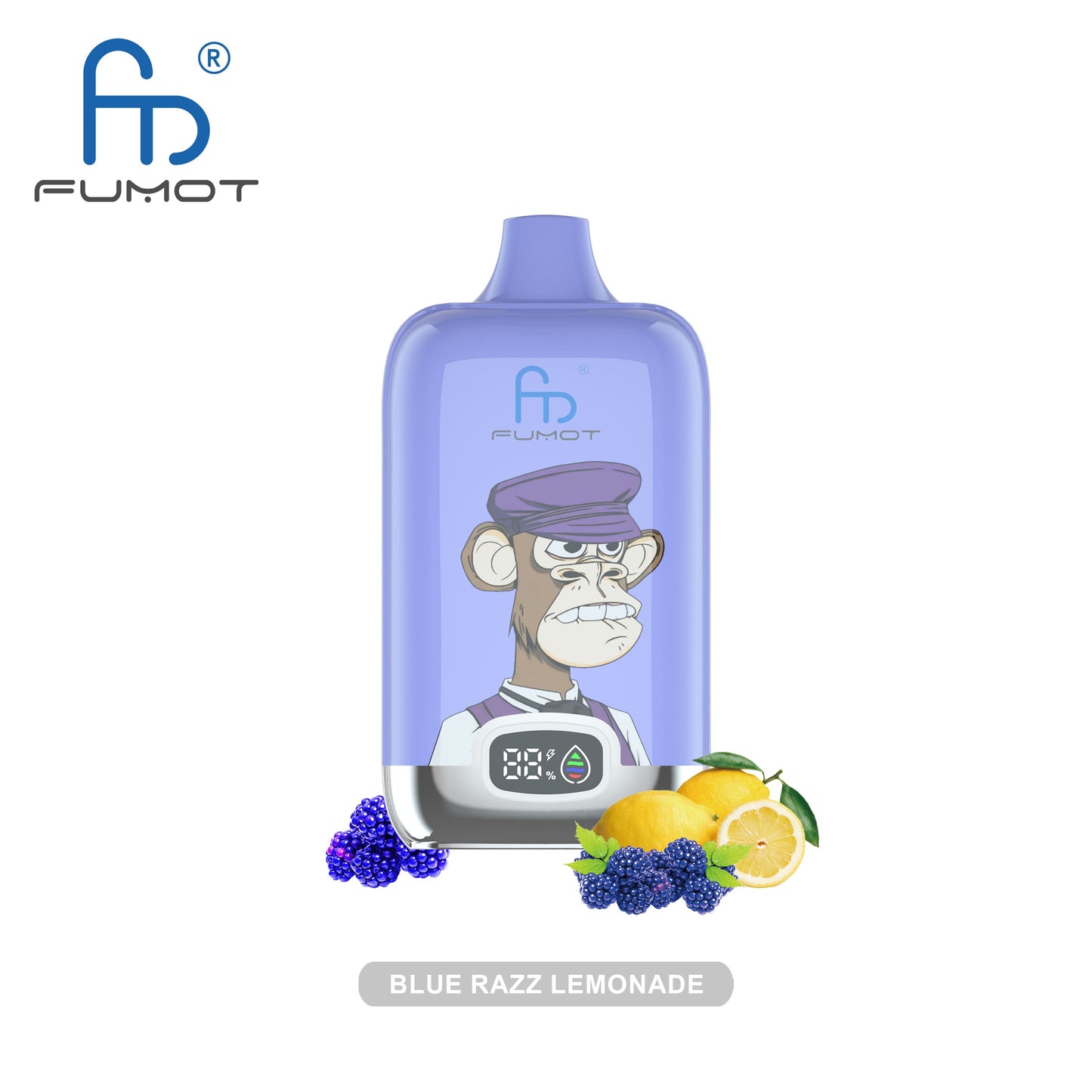 RandM Tornado 12000 blue razz lemonade