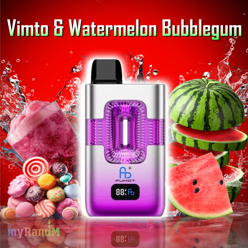 Fumot Randm 2in1 50k Vimto & Watermelon Bubblegum
