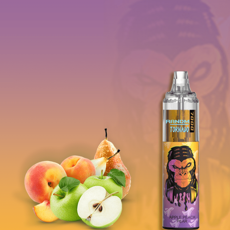 RandM Tornado Vapes 7000 APPLE PEACH PEAR