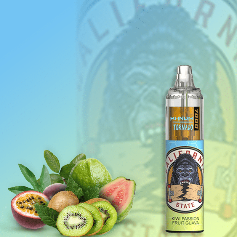 RandM Tornado Vapes 7000 KIWI PASSION FRUIT GUAVA