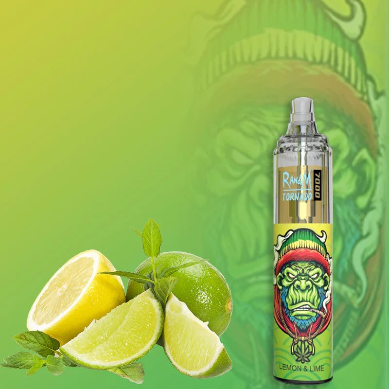 RandM Tornado Vapes 7000 LEMON LIME