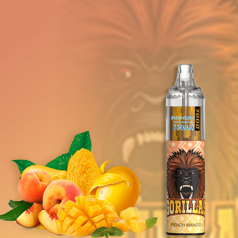 RandM Tornado Vapes 7000 PEACH MANGO