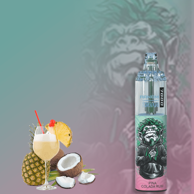 RandM Tornado Vapes 7000 PINA COLADA RUM