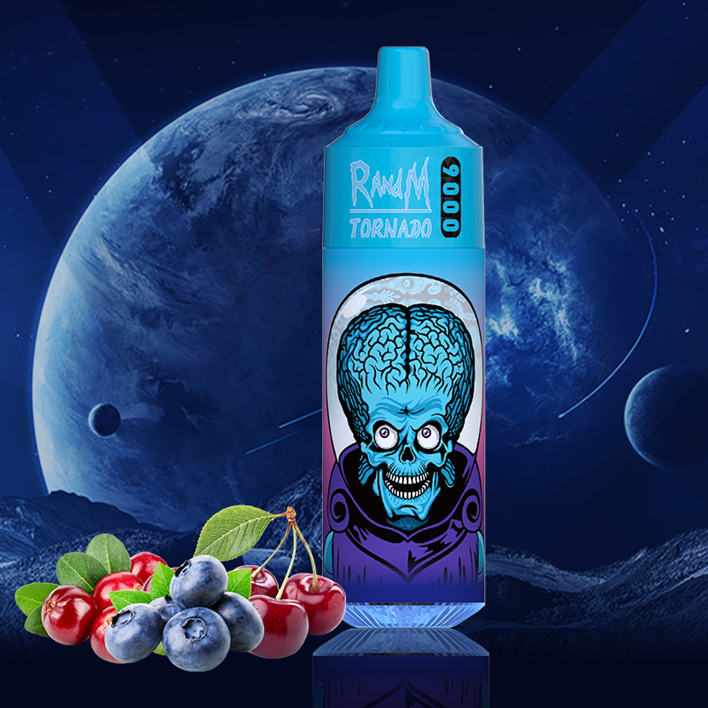 RandM Tornado Vapes 9000 blueberry cherry cranberry