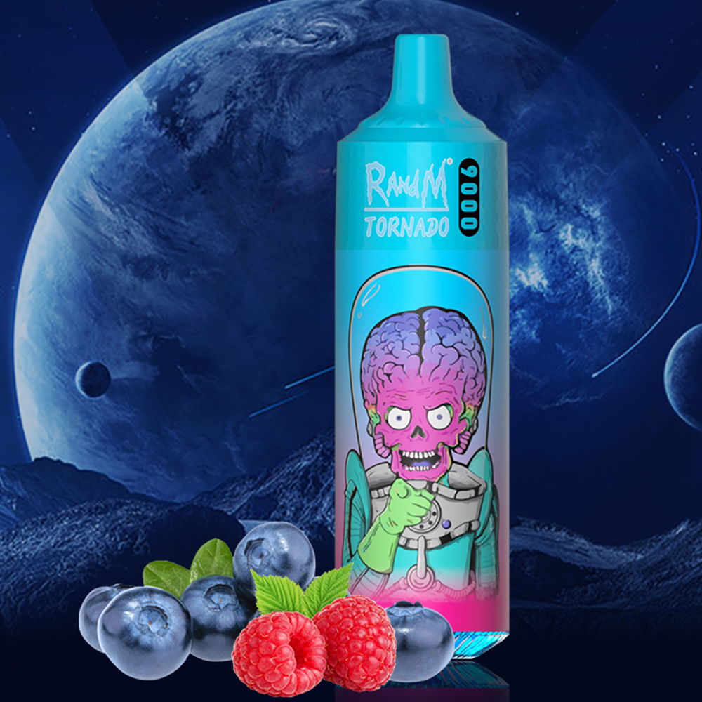 RandM Tornado Vapes 9000 blueberry raspberry