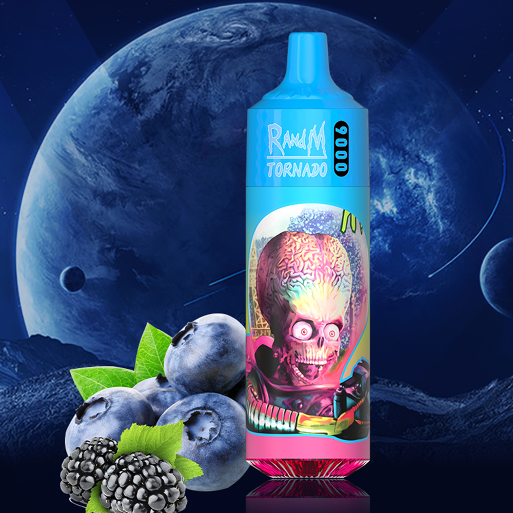 RandM Tornado Vapes 9000 blueberry sour raspberry