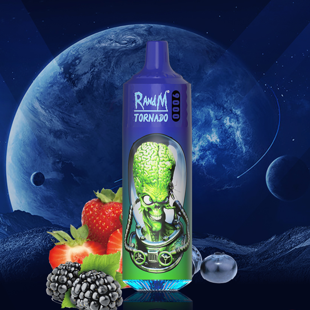 RandM Tornado Vapes 9000 mr blue