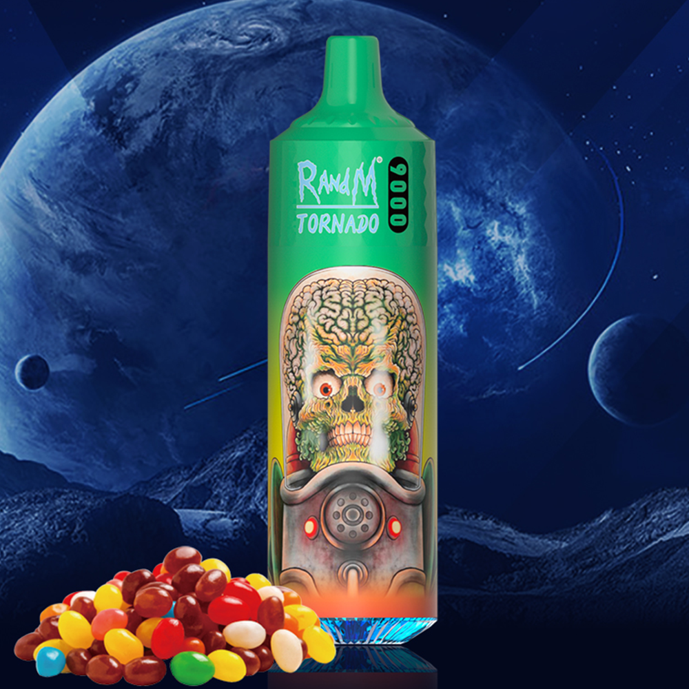 RandM Tornado Vapes 9000 rainbow candy