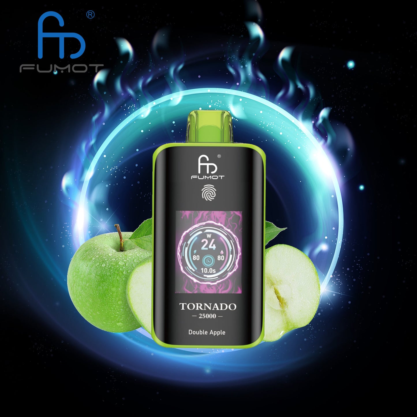 RandM Tornado 25000 Züge double apple