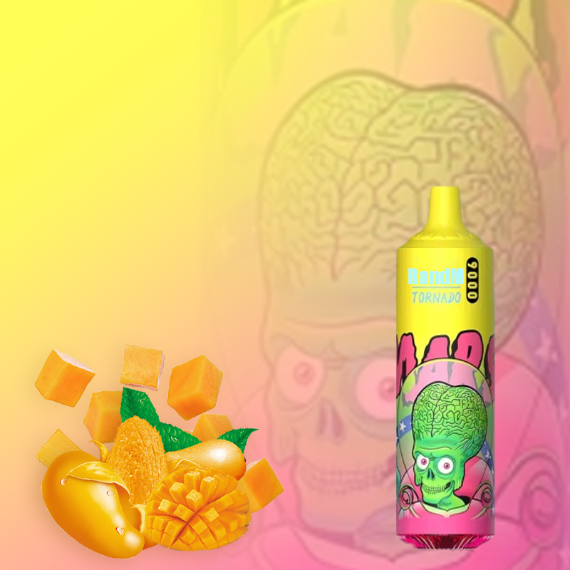 RandM Tornado Vapes 9000 tripple mango