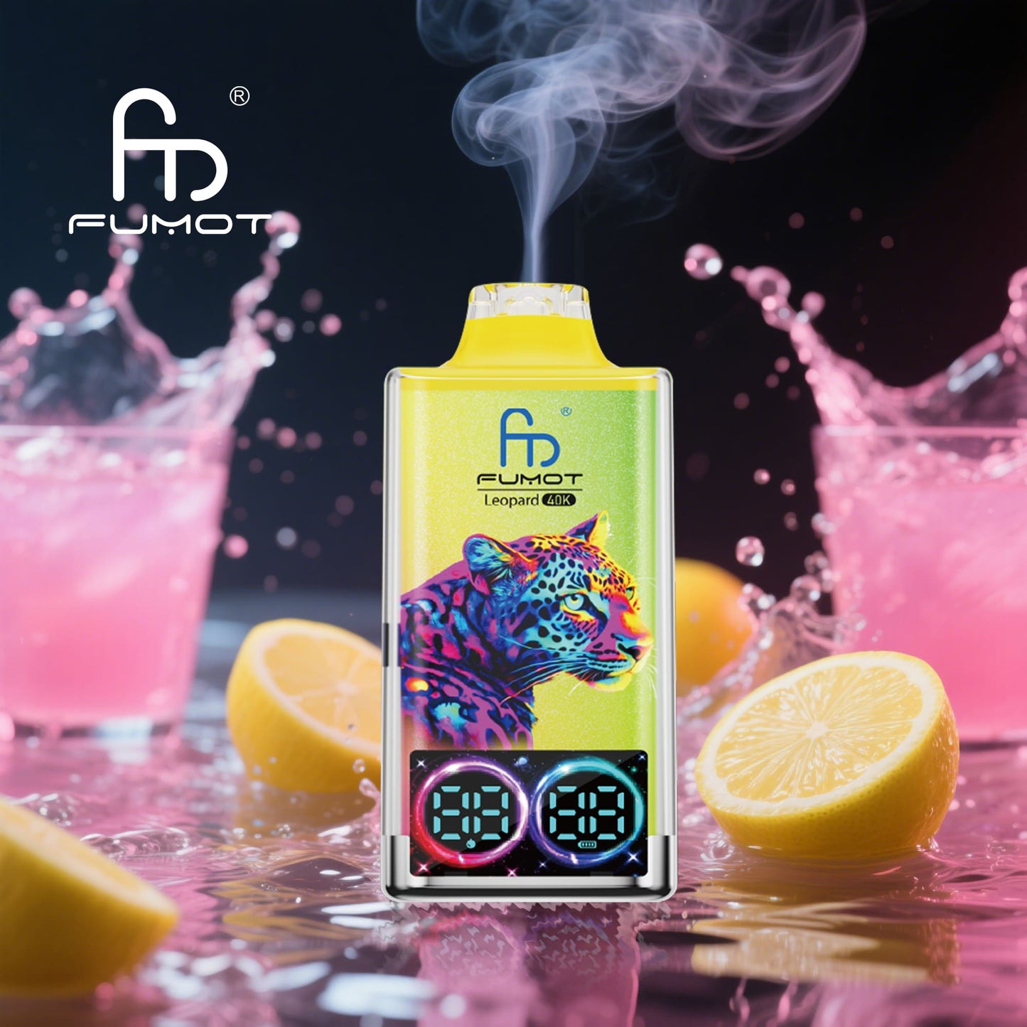 randm tornado 40000 leopard vape pink lemonade