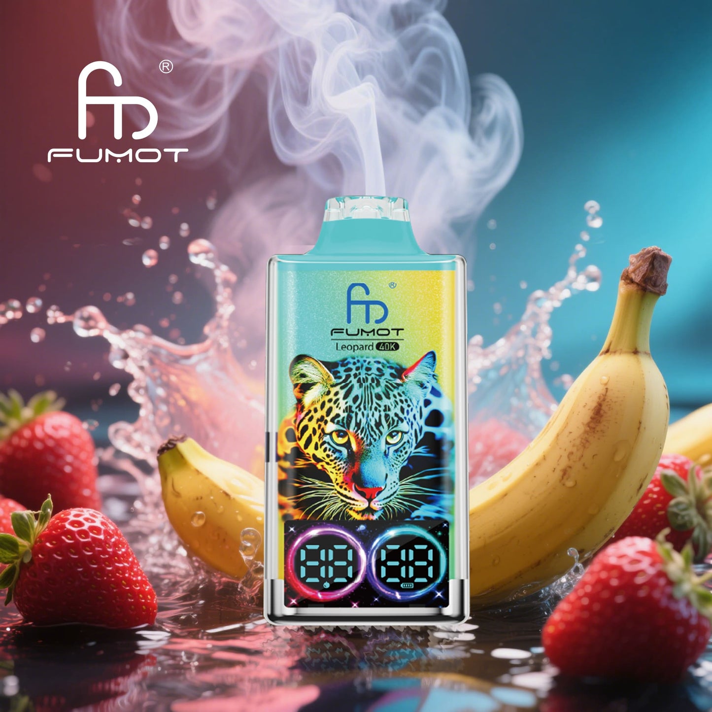 randm tornado 40000 leopard vape strawberry banana