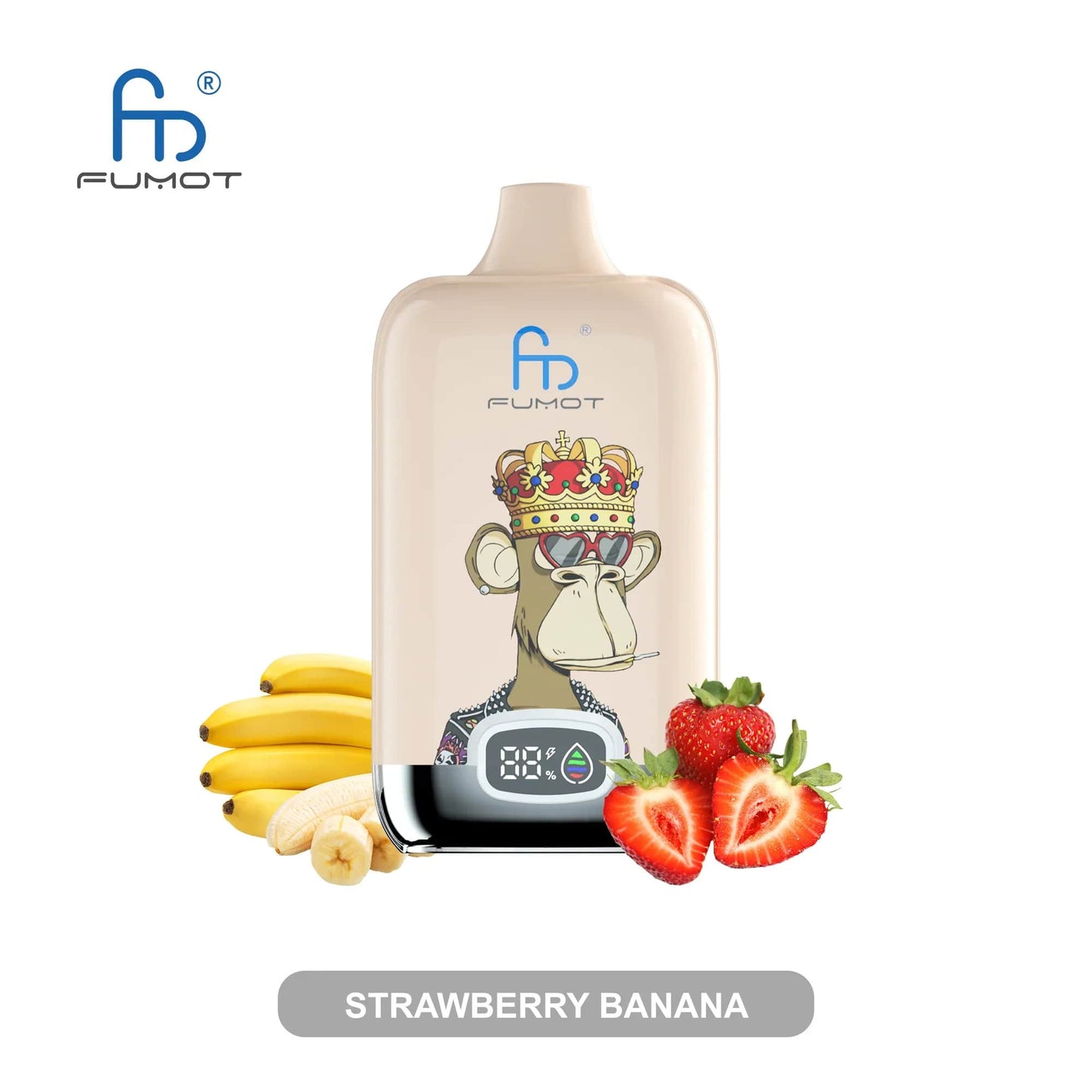 RandM Tornado 12000 Vapes STRAWBERRY BANANA