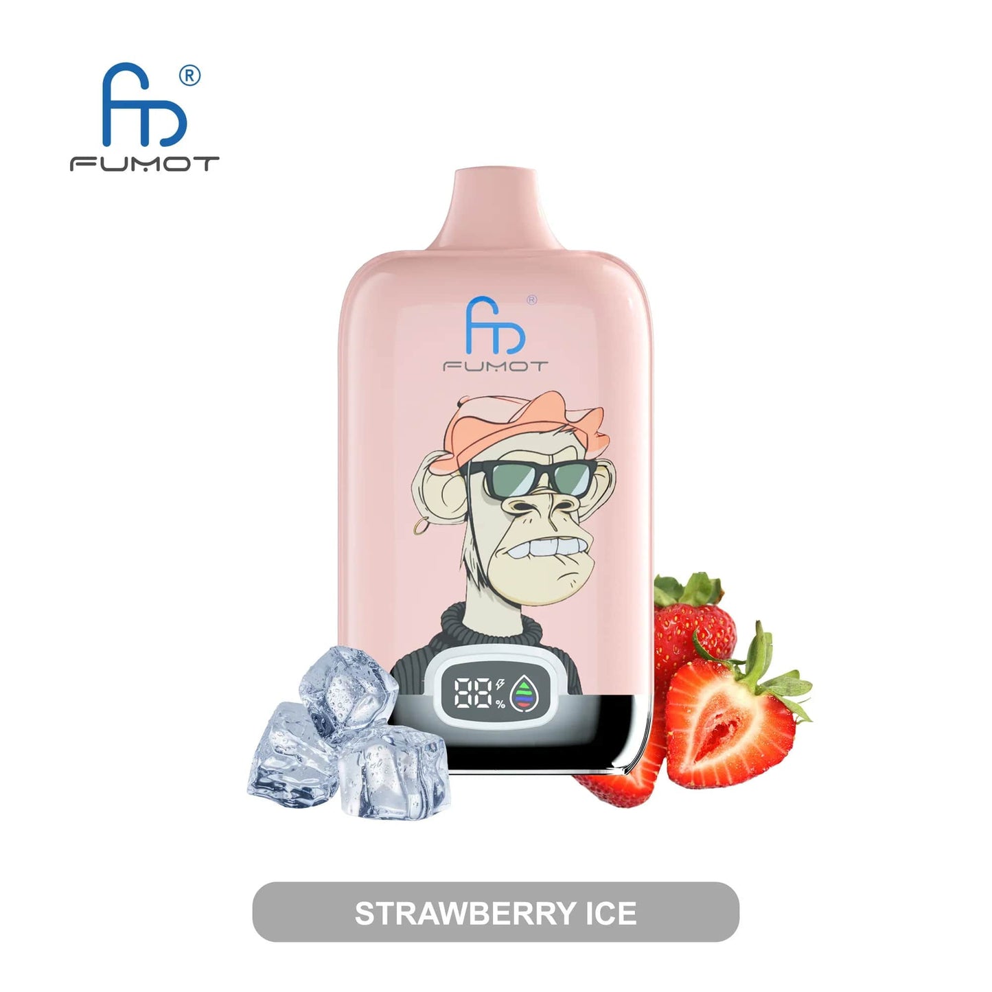 RandM Tornado 12000 Vapes STRAWBERRY ICE