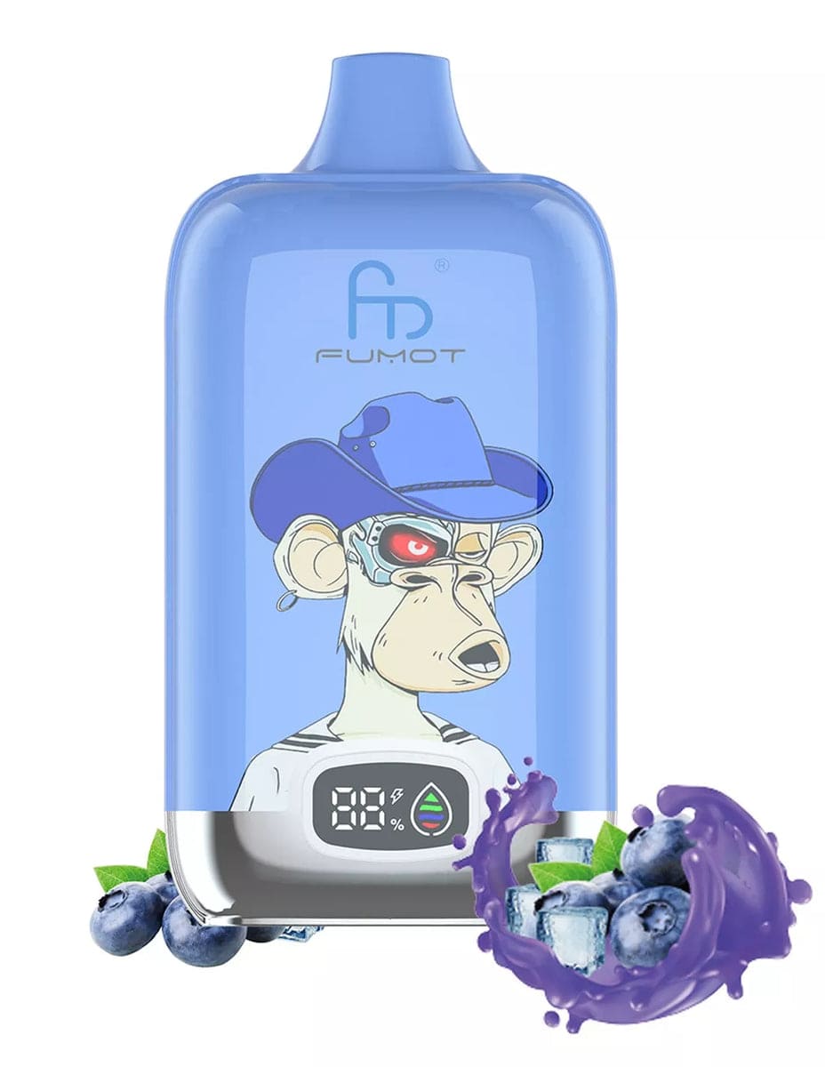 RandM Tornado 12000 blueberry on ice