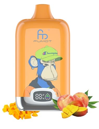 RandM Tornado 12000 peach mango