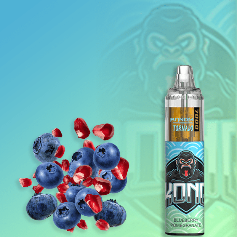 RandM Tornado Vapes 7000 blueberry pomegranate