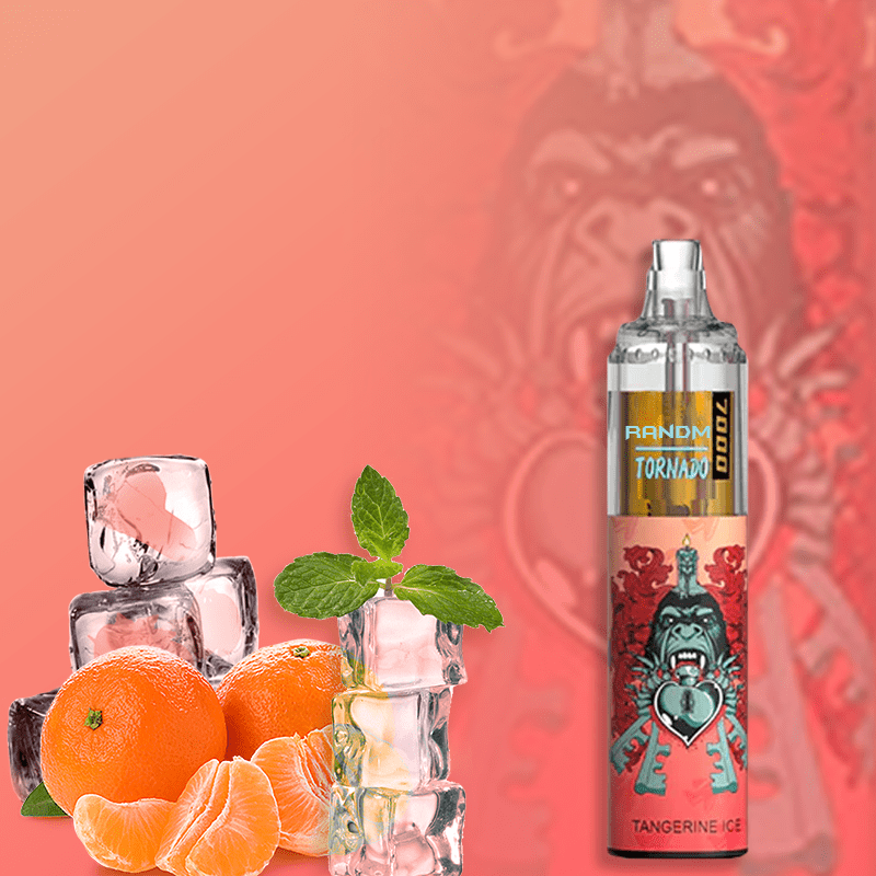 RandM Tornado Vapes 7000 tangerine ice
