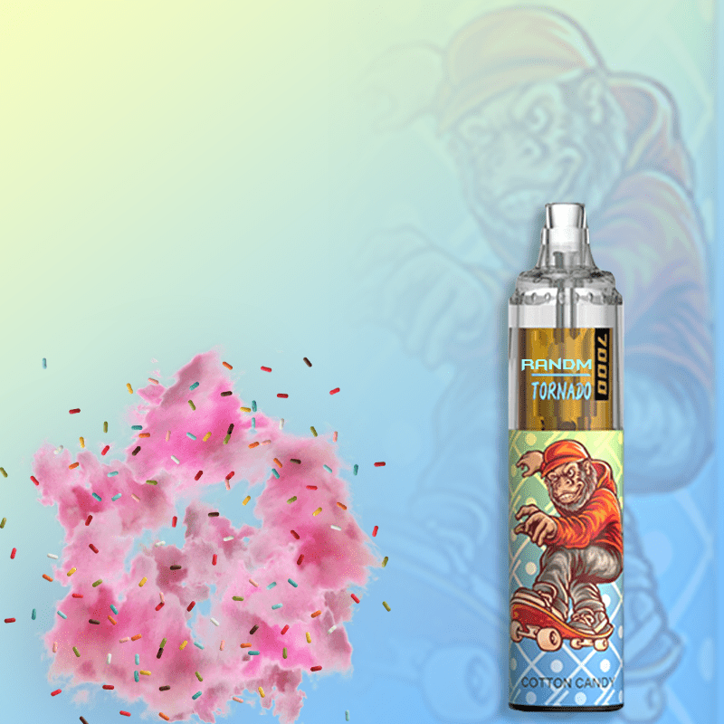 RandM Tornado Vapes 7000 cotton candy