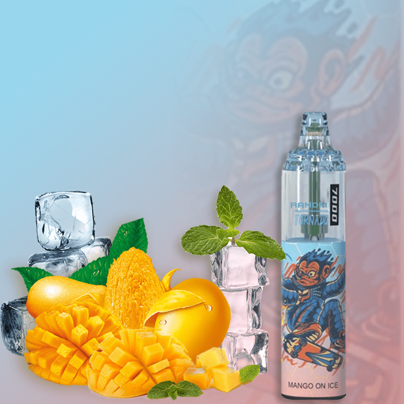 RandM Tornado Vapes 7000 MANGO ON ICE