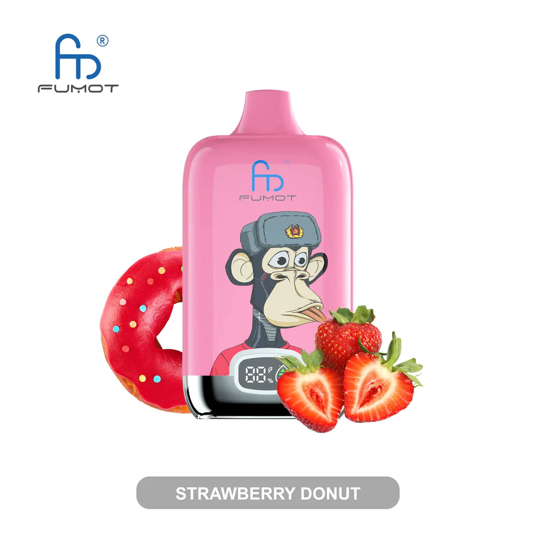 RandM Tornado 12000 Vapes STRAWBERRY DONUT