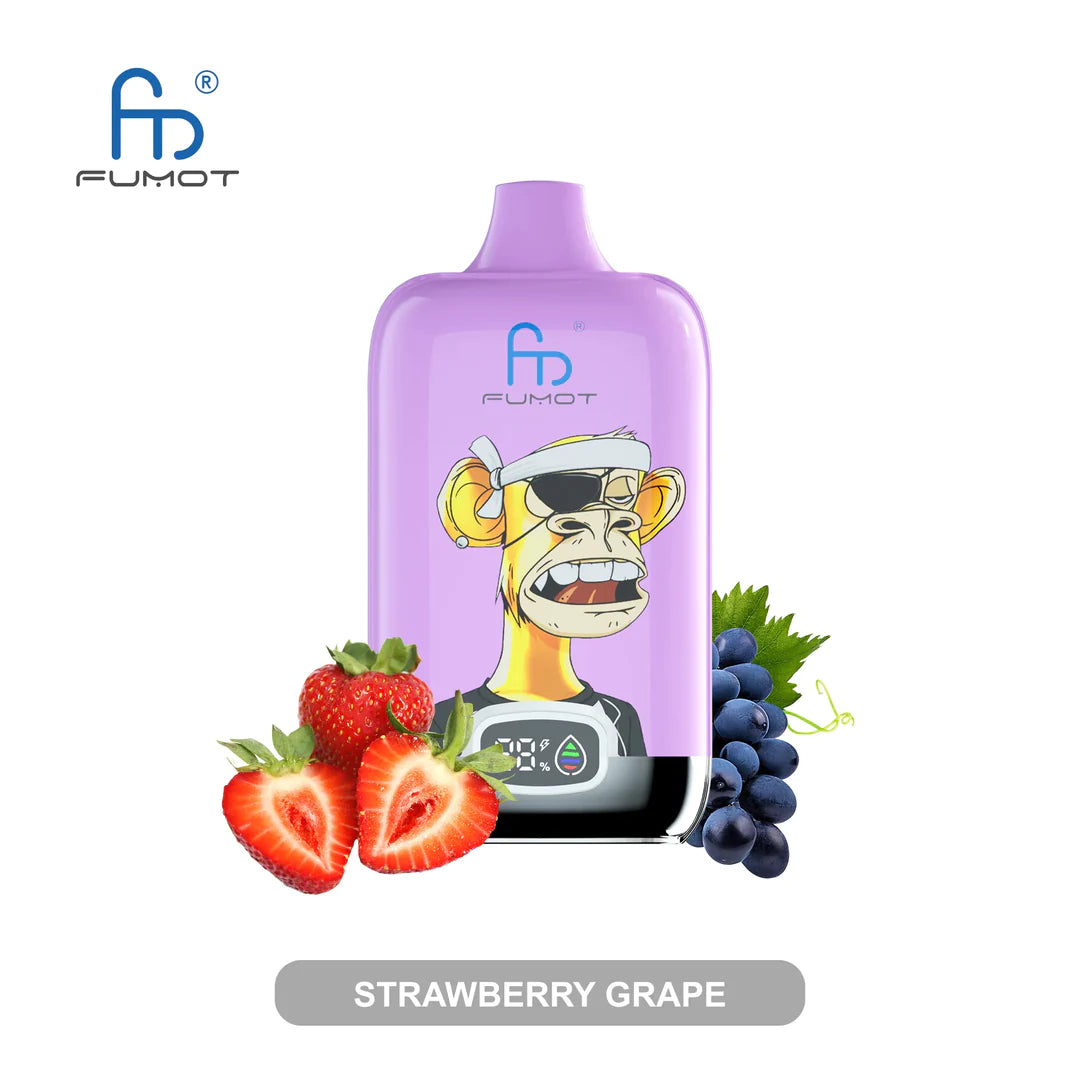 RandM Tornado 12000 Vapes STRAWBERRY GRAPE