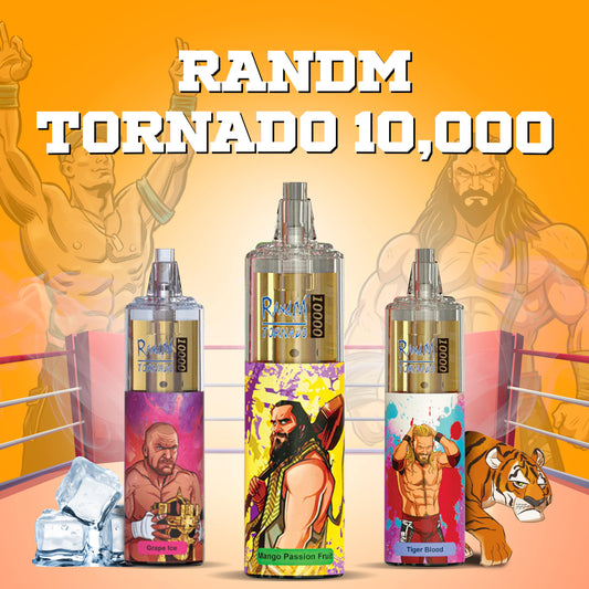 RandM Tornado Vapes 10000 9000