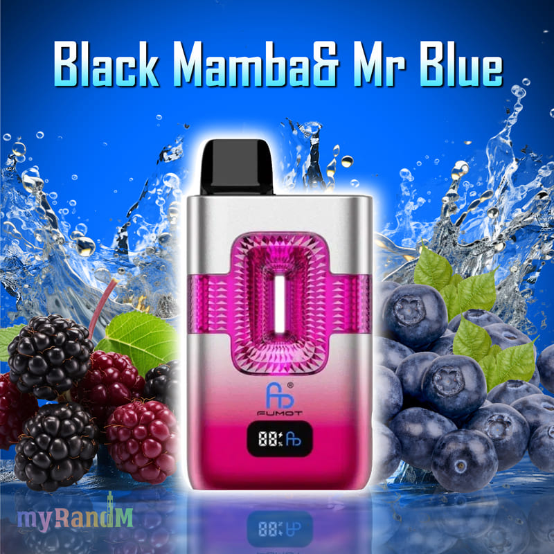 Fumot Randm 2in1 50k Black Mamba & Mr. Blue