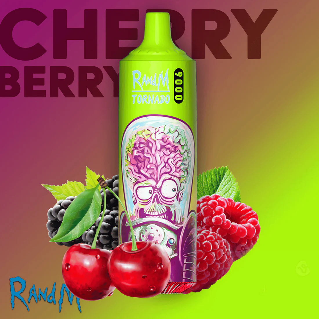 RandM Tornado 9000 cherry berry