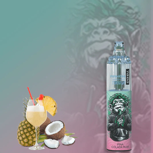 RandM Tornado 7000 pina colada rum