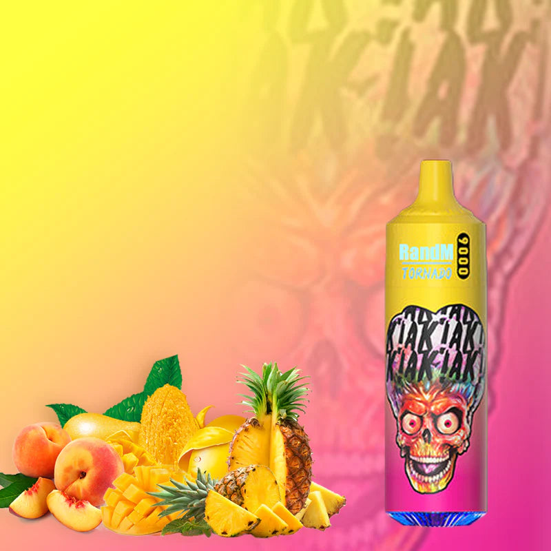 RandM Tornado 9000 peachy mango pineapple