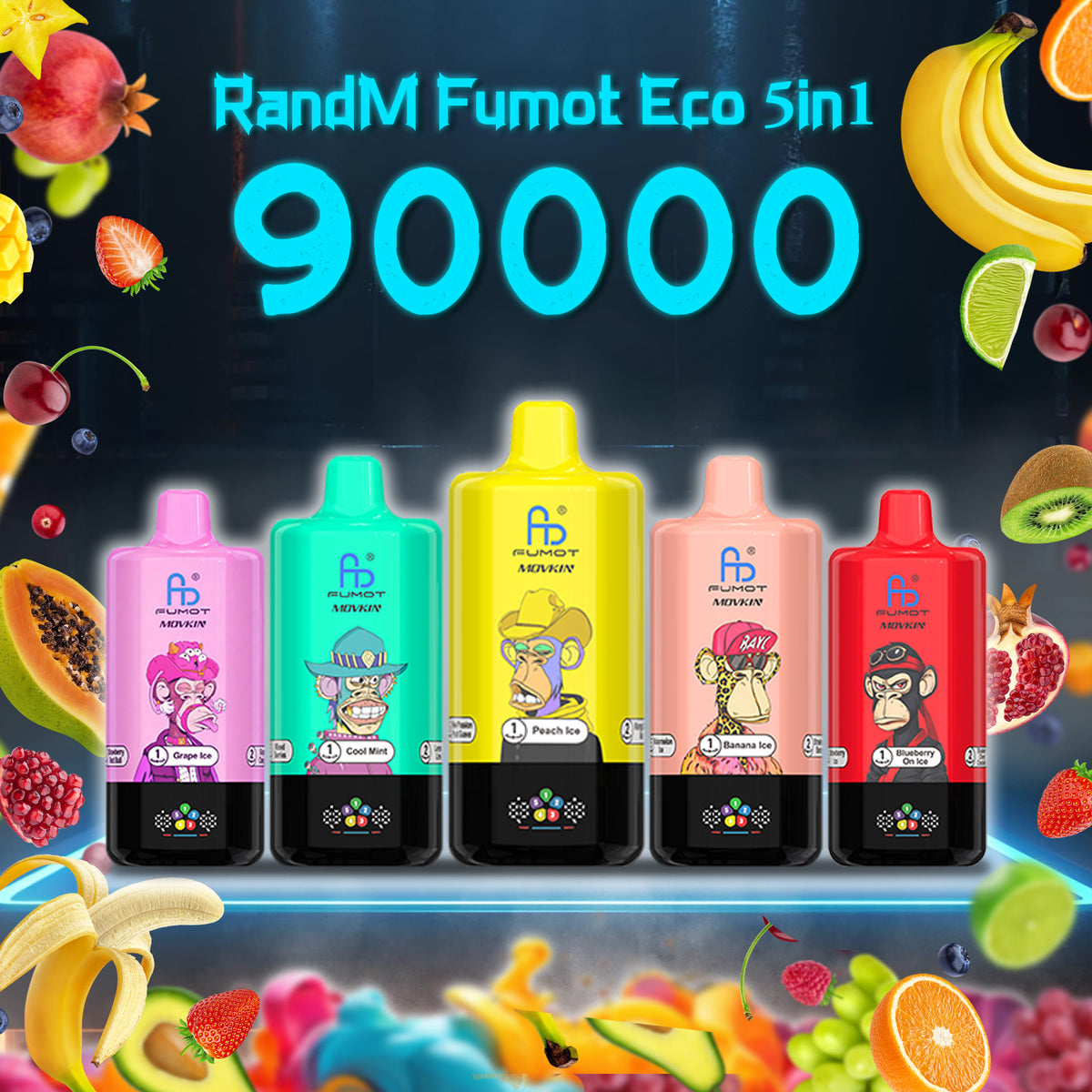 Fumot RandM Eco 5 in 1 90.000