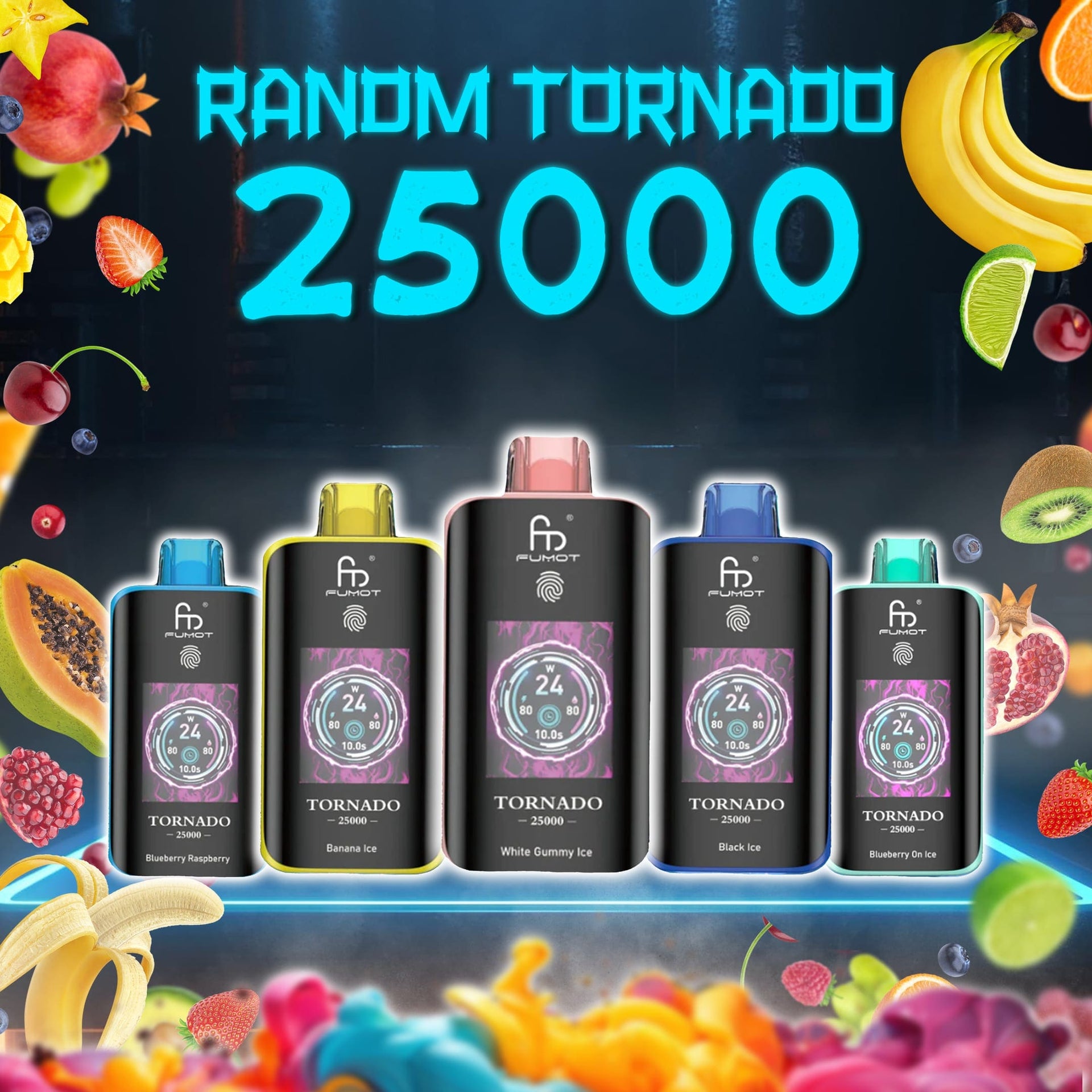 randm tornado 25000 preis RandM Tornado 25000 Dr. Blue für 17,99 € main image 0