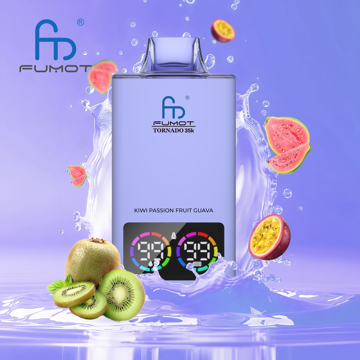 RandM 35000 Vape kiwi passion fruit Guava
