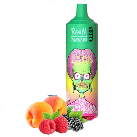 RandM Tornado 9000 peach berry