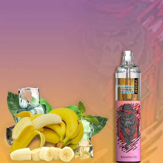 RandM Tornado 7000 banana ice