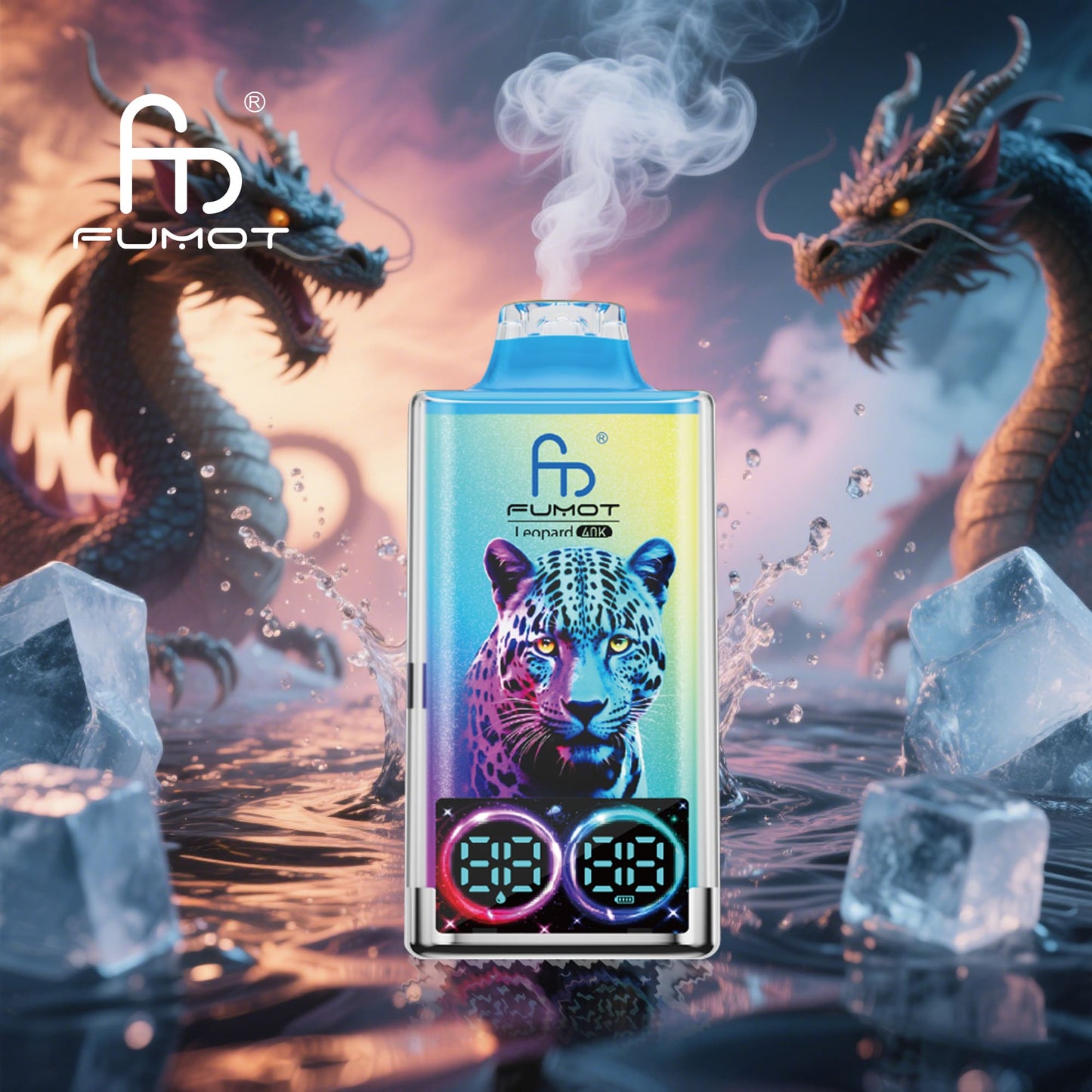 randm tornado 40000 leopard vape dragon ice