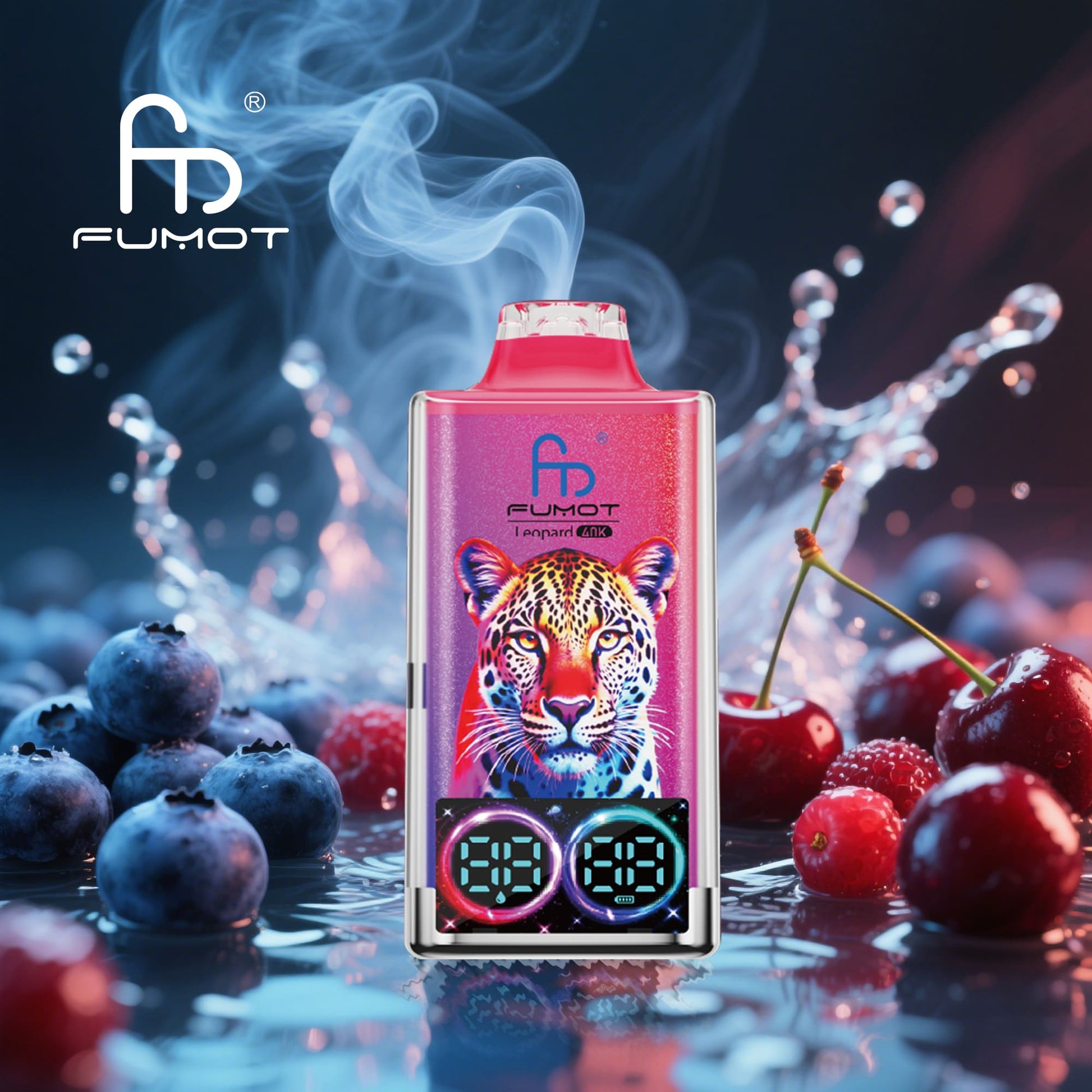 randm tornado 40000 leopard vape blueberry cherry cranberry
