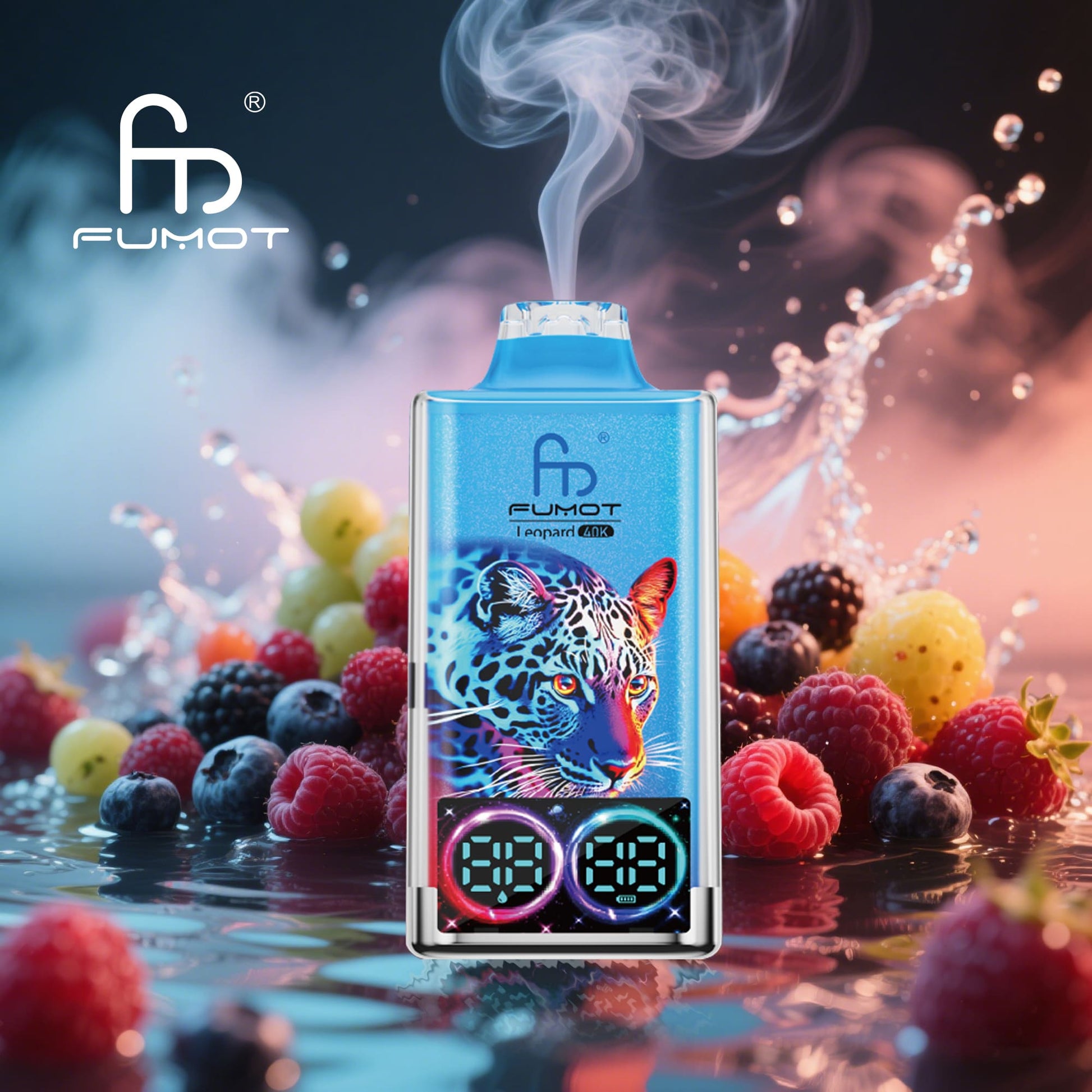 randm tornado 40000 leopard vape mixed berries