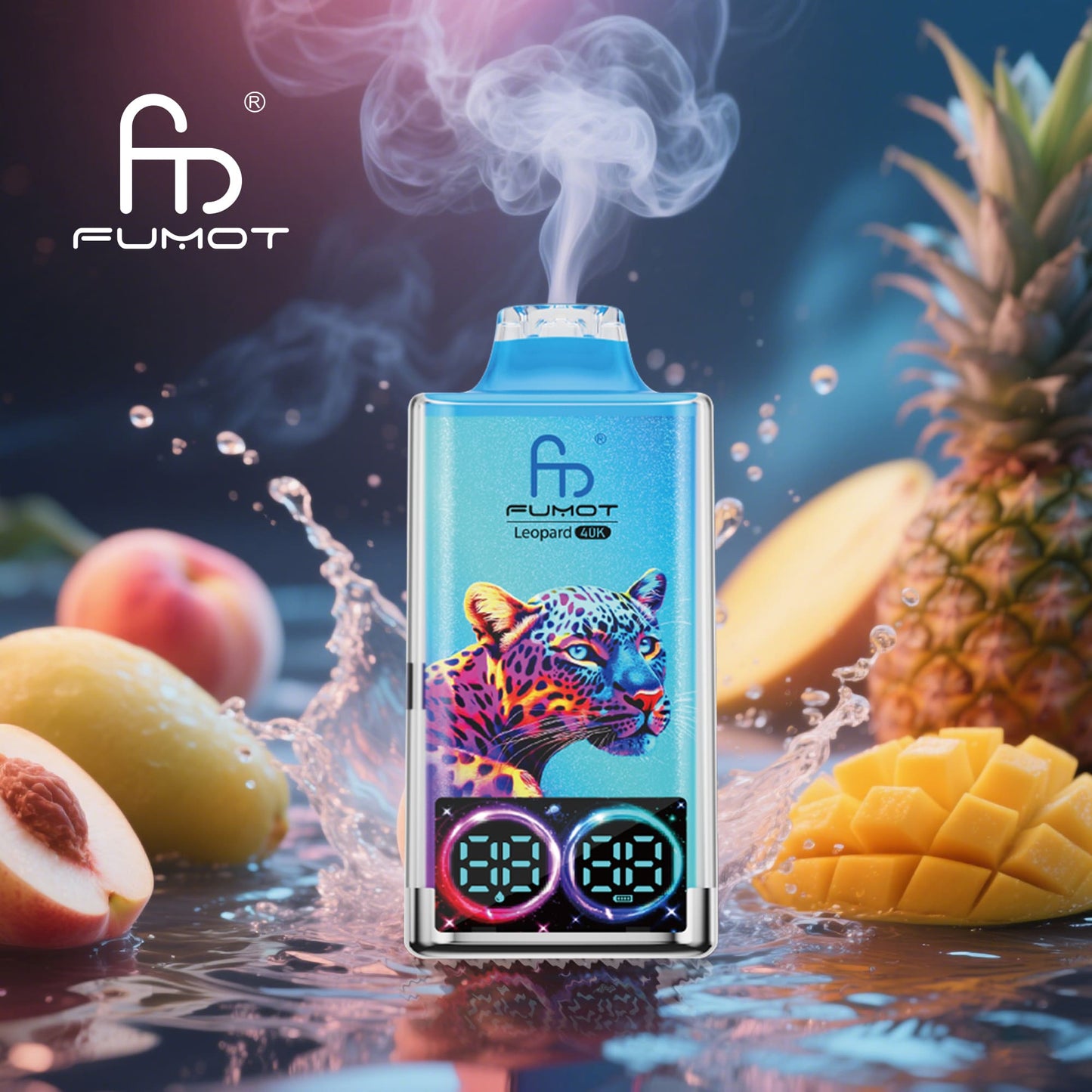 randm tornado 40000 leopard vape mango pineapple
