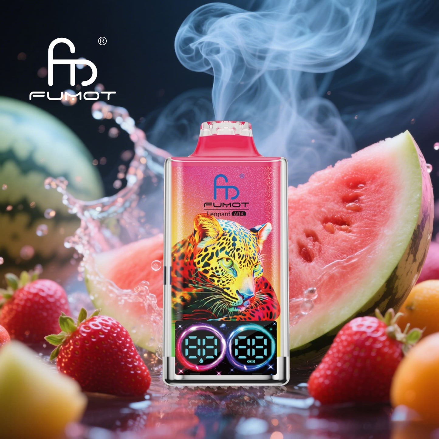 randm tornado 40000 leopard vape strawberry watermelon
