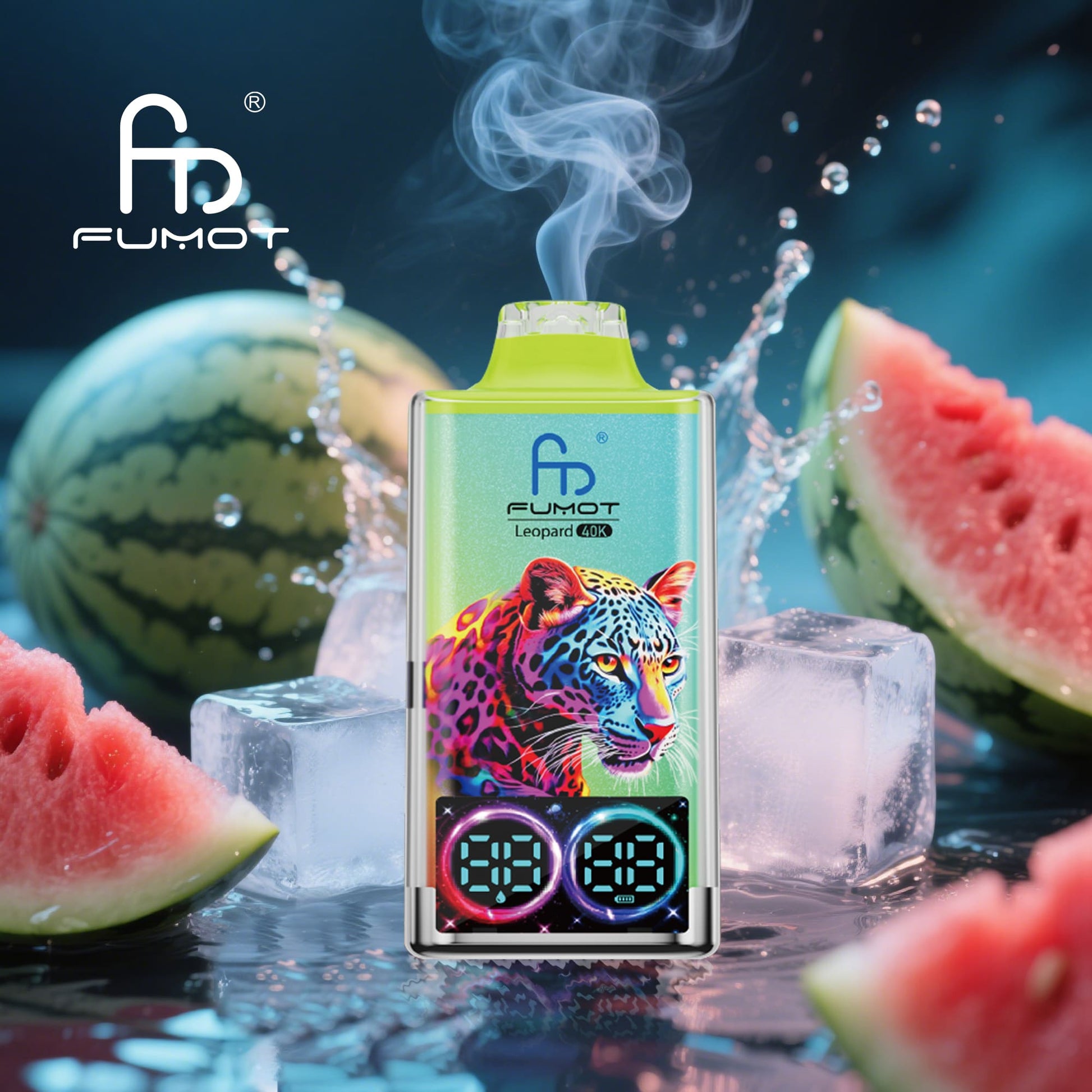 randm tornado 40000 leopard vape watermelon ice