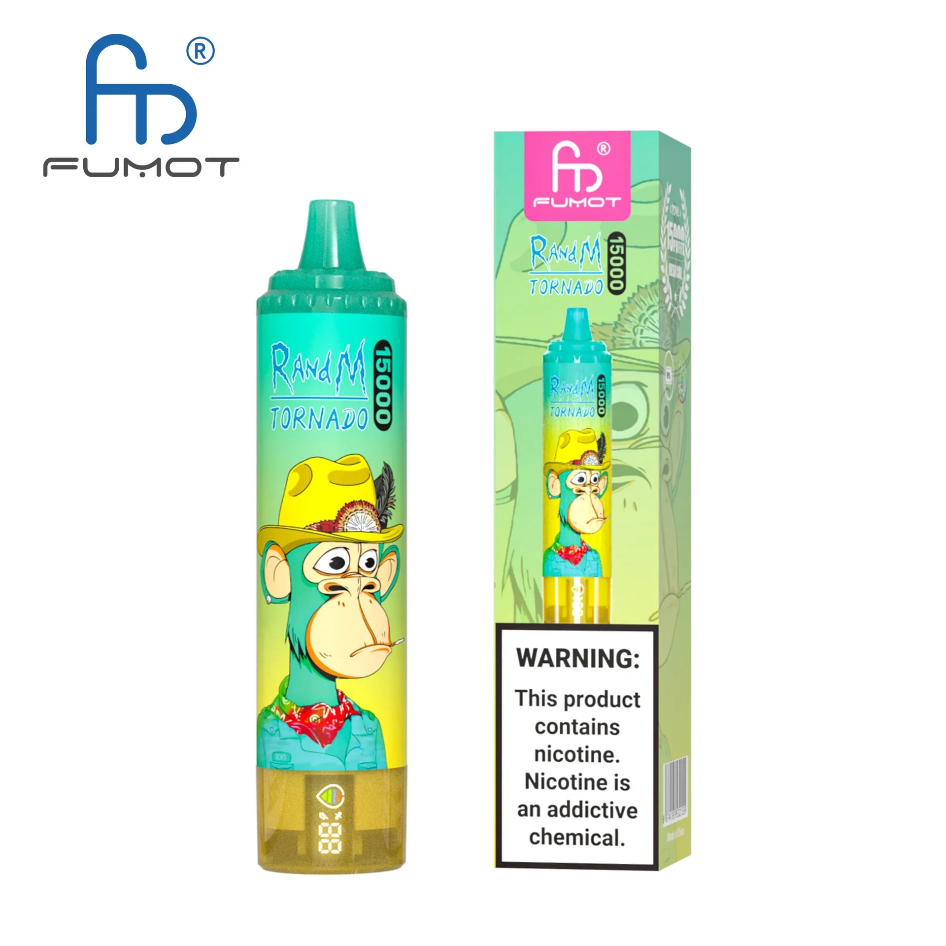 elfbar elfa master akku Beliebte Fumot RandM Tornado 15000 Züge niedrigen Nikotin Vape main image 1