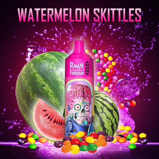 RandM Tornado 9000 watermelon skittles